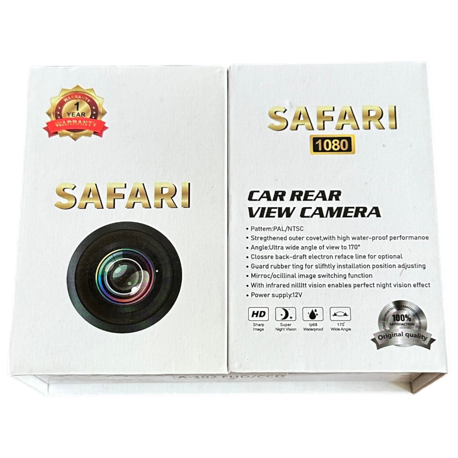 دوربین دنده عقب خودرو full HD 720p 25fps..دوربین ماشین