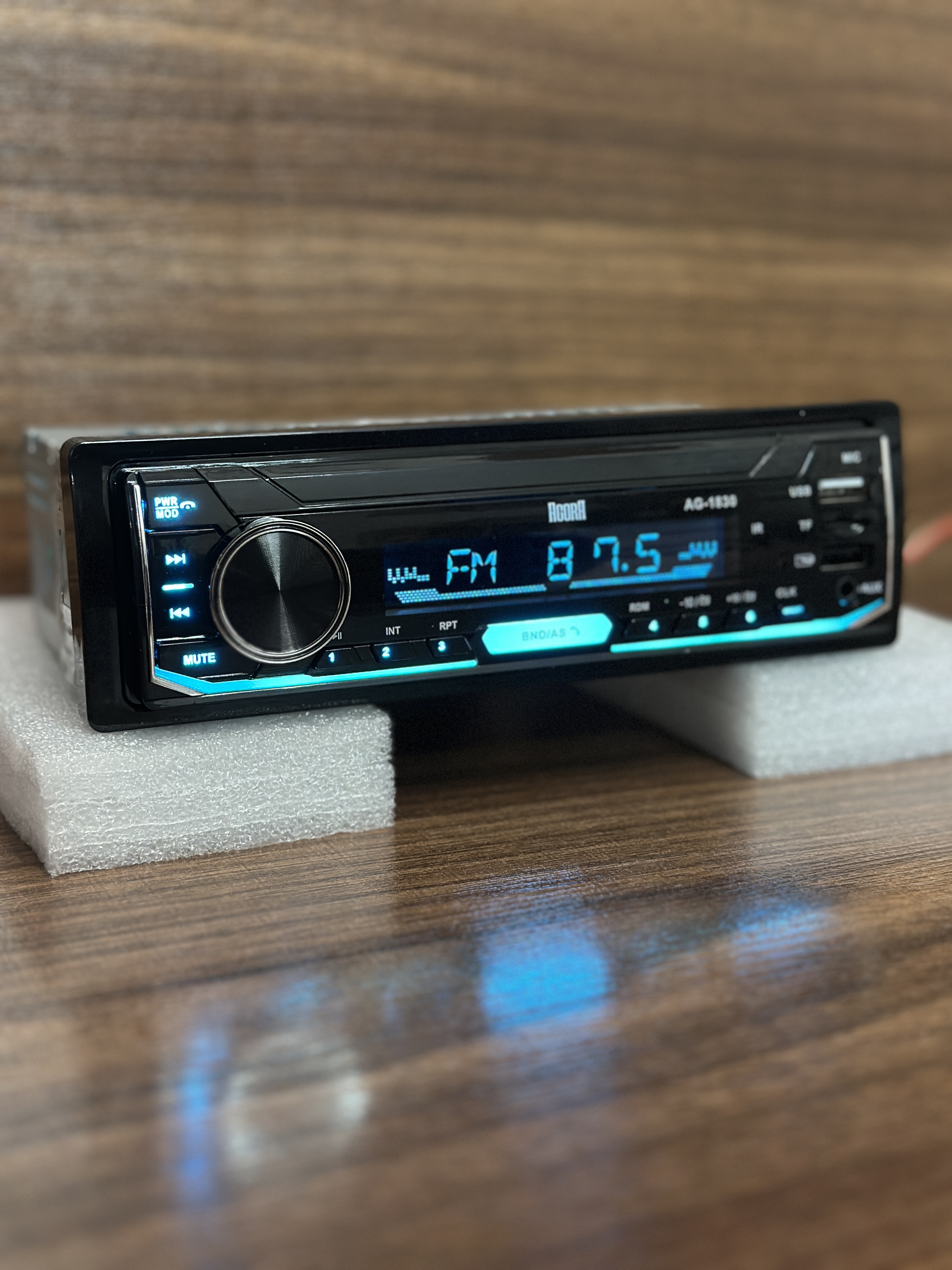 پخش خودرو 6 خروجی مدل AG-1830 بلوتوث دار