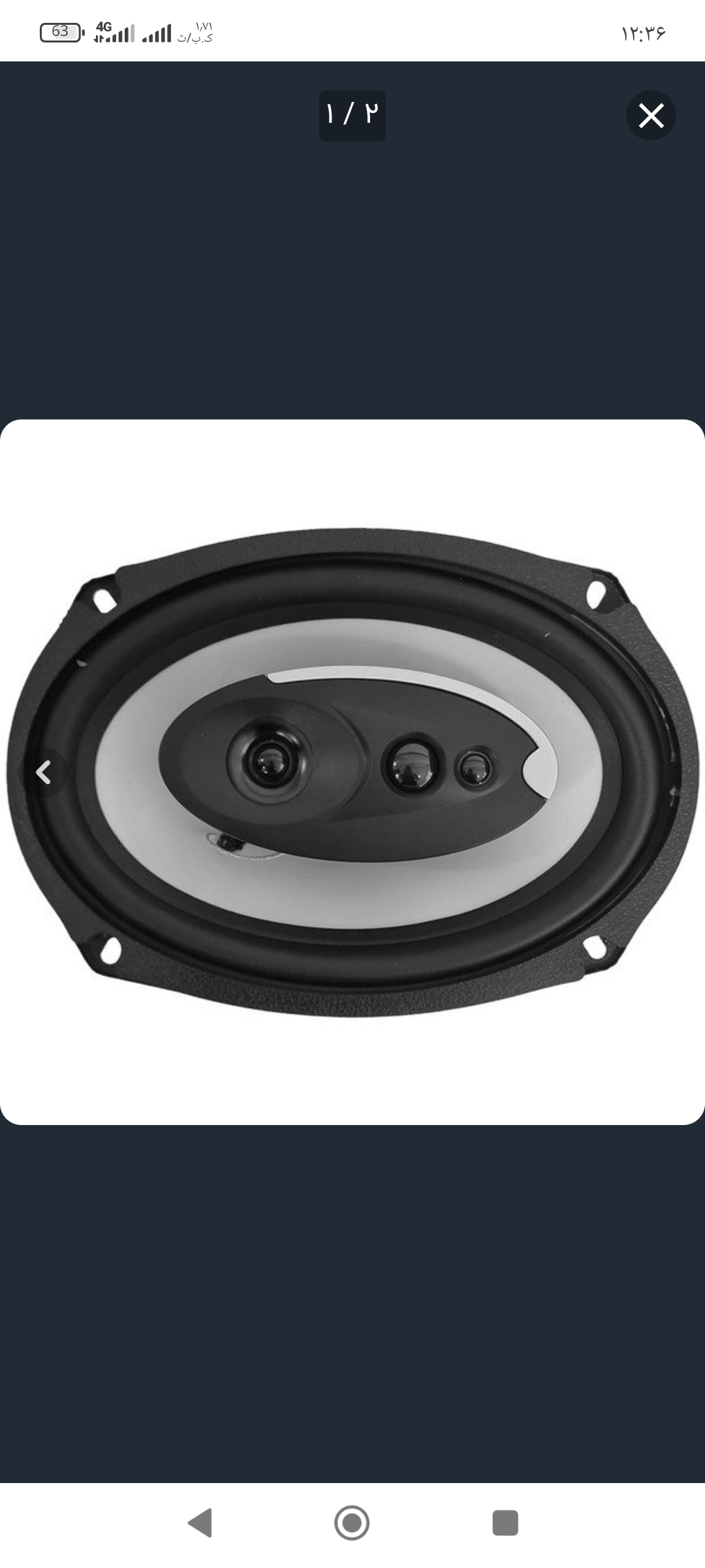 بلندگوی خودرو عقب ساووی مدل SV-690X سایز 6x9 اینچ بسته 2 عددی