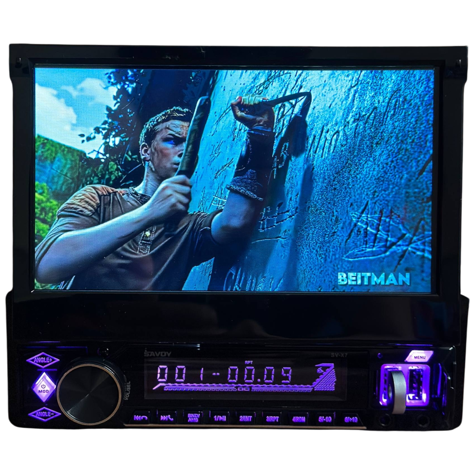 پخش کننده لمسی تاشو مدل TASHO طرح ایندش..پخش تاشو..مانیتور تاشو..مانیتور ایندش