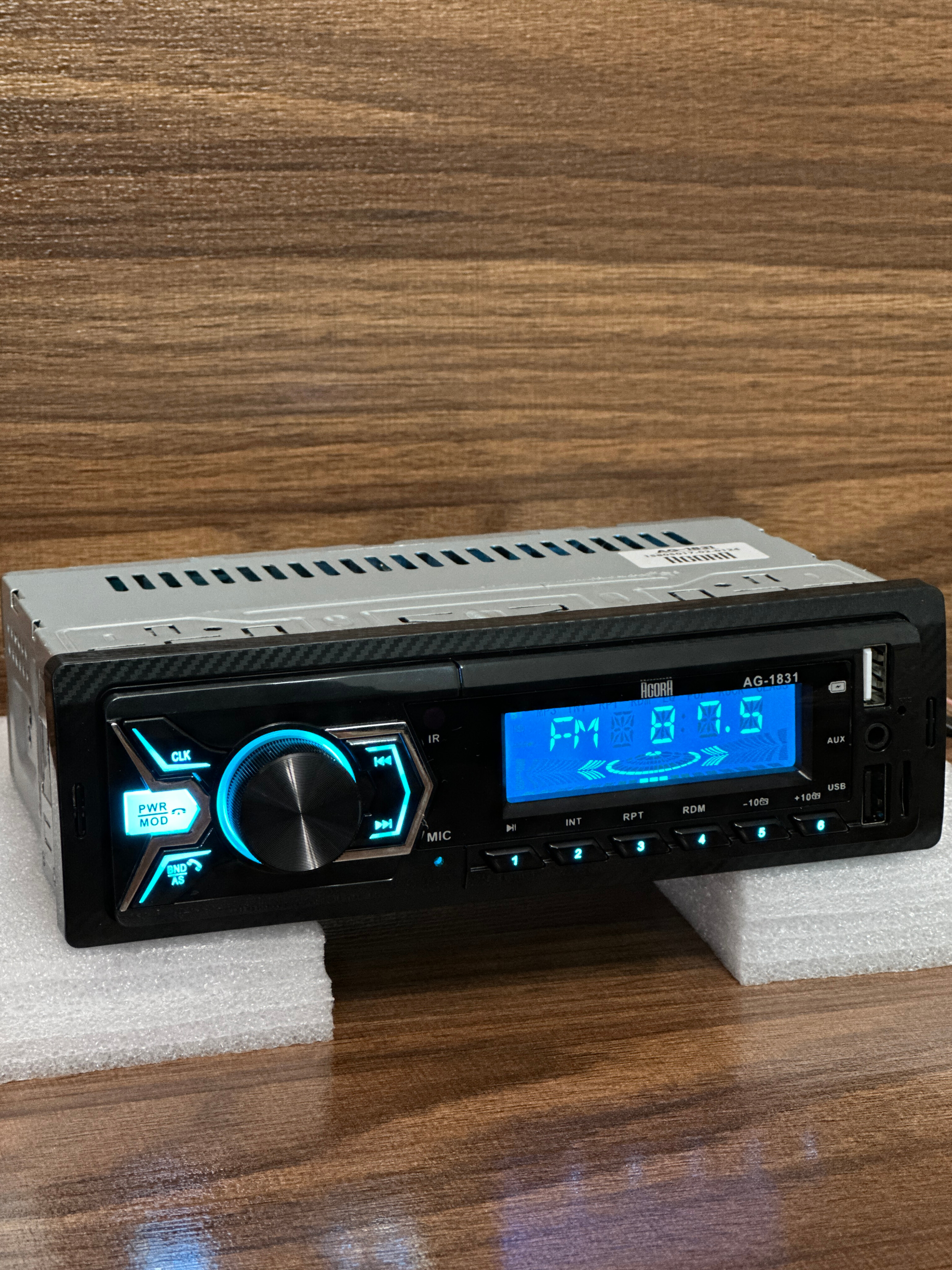 پخش خودرو مدل 6 کانال.. 6 خروجی شش خروجی سیستمی. ضبط بلوتوثی پخش کننده خودرو