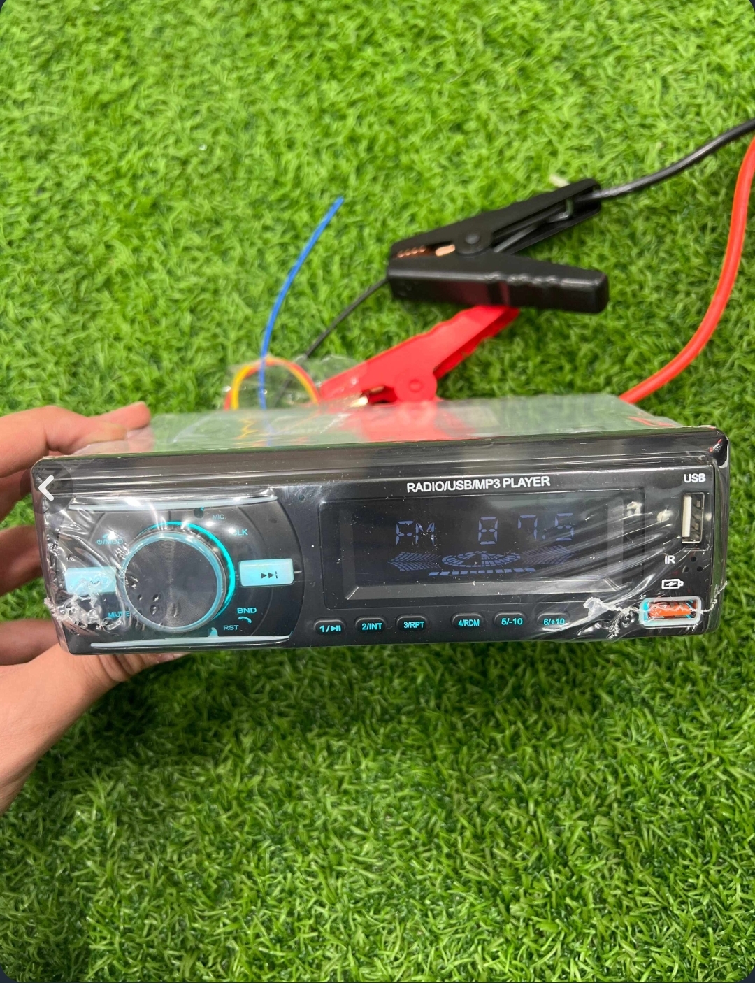 پخش خودرو مدل ۹۲۰ با بلوتوث طرح هفت رنگ