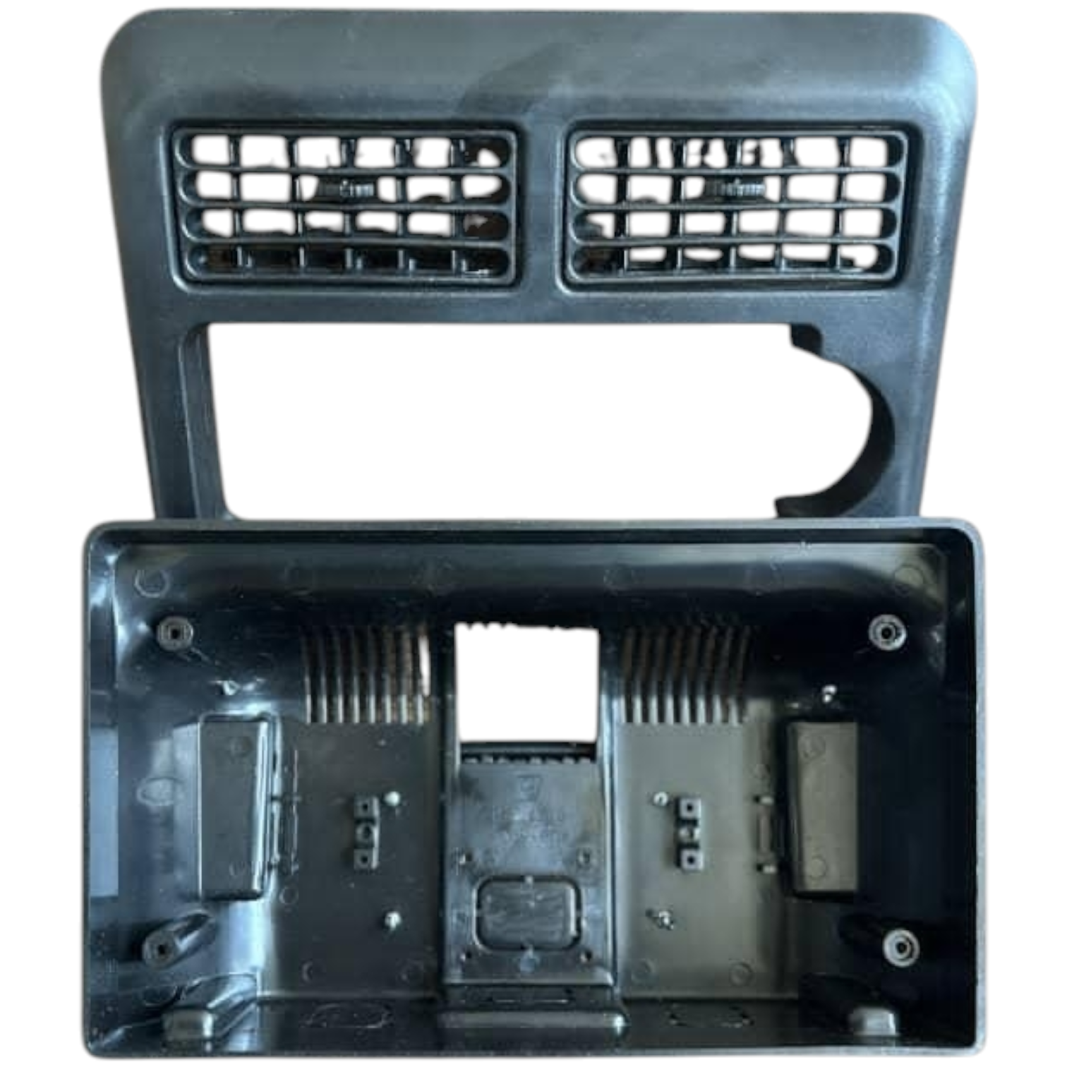 قاب مانیتور 9 اینچ پراید داشبورد قدیم نمونه نصبی پایین..فریم پراید صبا