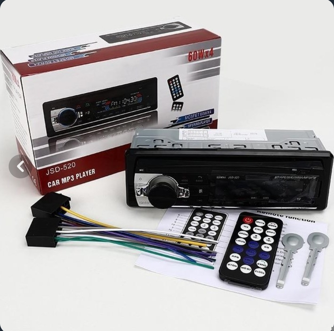 پخش کننده خودرو جی اس مدل JSD520 BT