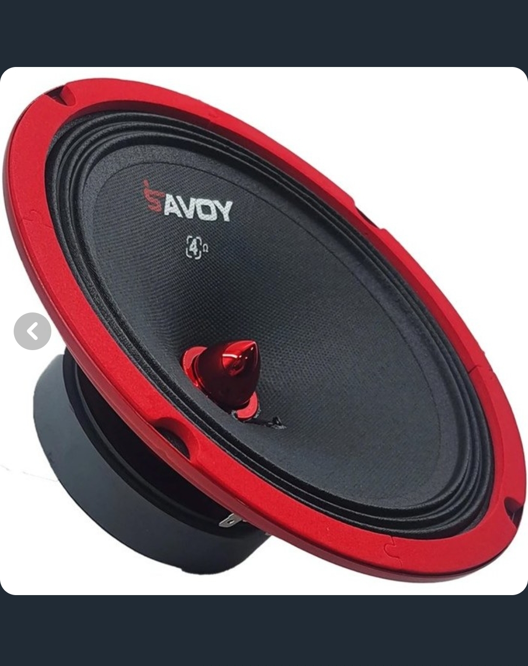 میدرنج پشت خودرو ساووی مدل SV_88RD سایز 8 اینچ بسته دو عددی